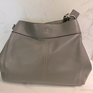 Coach Pebble Leather Lexy Shoulder Bag Handbag